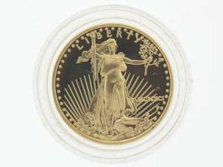  US Saint Gaudens 1/2 Oz American Eagle $25 Gold Proof Bullion Coin 