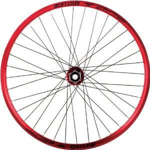  Azonic Outlaw All Terrain Bicycle MTB Wheelset   Red 