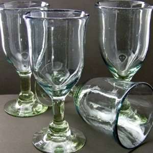  Wilton Armetale Azuro Glass Wine Goblet 7 oz Kitchen 