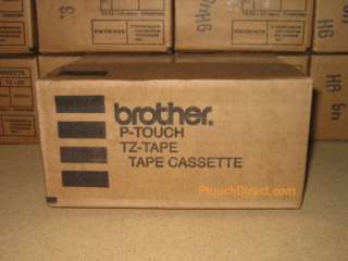 Box/6 Brother TZS251 P Touch Label Tape Ptouch TZ S251  