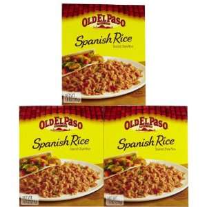 Old El Paso Spanish Rice, 7.6 oz, 3 pk  Grocery & Gourmet 