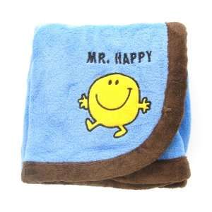  Mr. Happy Baby Boy Children Fleece Plush Coral Blanket by Mr 