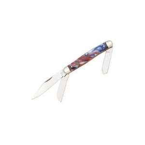   Stockman Knife With Stars & Strips Corelon Handles