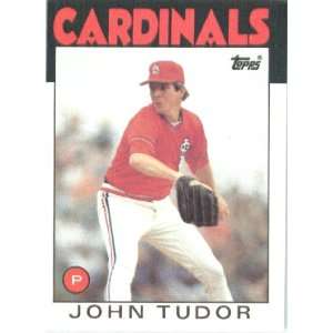  1986 Topps # 474 John Tudor St. Louis Cardinals Baseball 