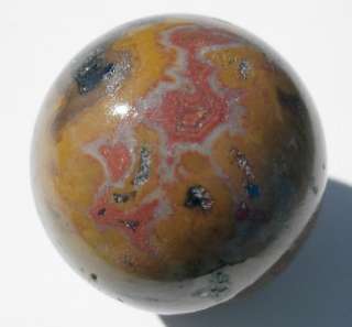 RARE Banded Fairburn Agate Marble with Hematite Quartz  