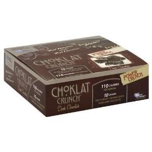  Choklat Crunch Bar, Dark Chocolate, 12 Bars, From 
