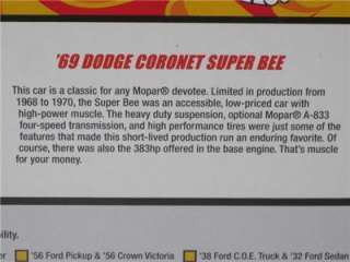 HOT WHEELS 40th ANNIVERSARY MOPAR MUSCLE 2 SET w/case 69 Plymouth GTX 