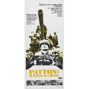  Patton Poster Australian 13x30 George C. Scott Karl Malden 