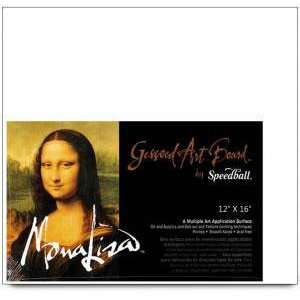  Mona Lisa Gessoed Art Board 9x12: Arts, Crafts & Sewing