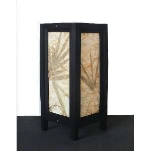   ORIENTAL BAMBOO LEAVES SAA PAPER TABLE LAMP #L007
