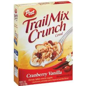 Post Cereal Trail Mix Crunch Cranberry: Grocery & Gourmet Food