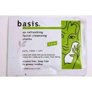  Basis So Refreshing Facial Cleansing Cloths Case Pack 240 