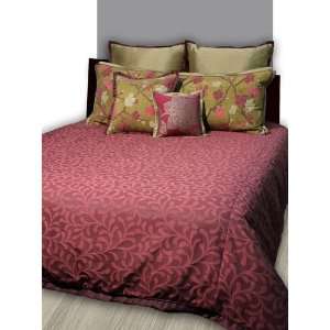 Sophie QN 4 pc Comforter Set (4pc incl comf, dbl sham, 2 dec pillows 