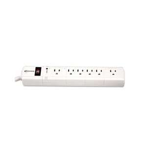   Outlet Surge Suppressor, 900 Joules, 6Ft Cord, Ivory: Office Products