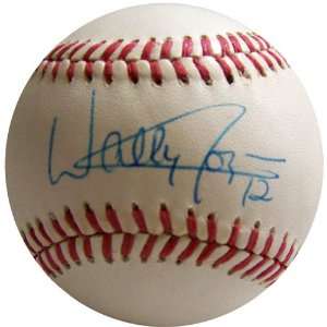 Wally Joyner Autographed Baseball 