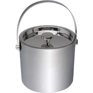  Polished Stainless steel Ice Bucket: Kitchen & Dining