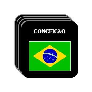  Brazil   CONCEICAO Set of 4 Mini Mousepad Coasters 
