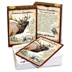 Elk Wildlife Animal Cabin Lodge Hunting Standard Poker Playing Card 