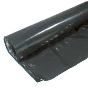  8 X 100 4 ML Polyethylene Black Plastic Sheeting CF0408B 