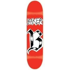  Baker Skateboards Team Neck Tat Skateboard: Sports 