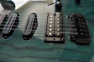 ESP LTD Mirage Guitar in See Thru Green. Extremely Rare  