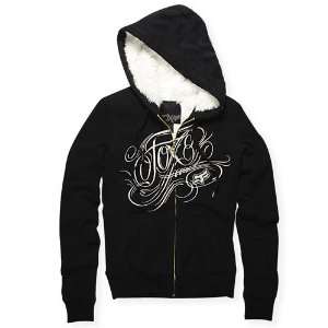  FOX SHAKE IT UP FURLINED ZIP HOODY BLACK XS Sports 