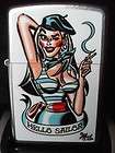 HELLO SAILOR OCONNELL SMOKING PIN UP GIRL ZIPPO LIGHTER NEW GIFT BOX