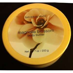  Bath & Body Works Pleasures Magnolia Blossom Body Butter 7 0z: Beauty