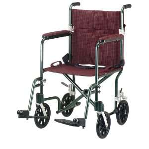  Drive Medical FW17BG Fly Weight Transport Chair, 17 Inch 