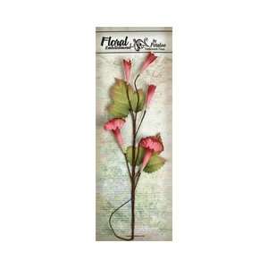  Collection   Trumpet Vine Spray   Red Arts, Crafts & Sewing