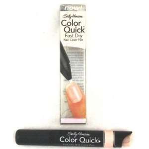  Sally Hansen Color Quick Nail Pen Clear Opal (3 Pack) with 