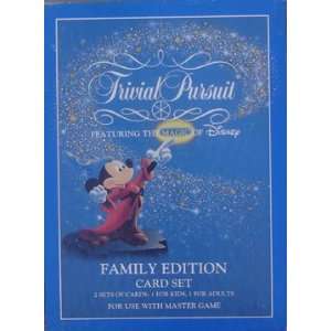  Trival Pursuit Magic Of Disney Family Edition With 2 Sets 