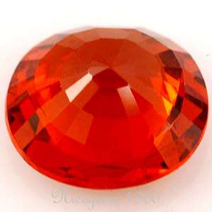 15 CTS INTENSE ORANGE NATURAL SPESSARTITE GARNET  