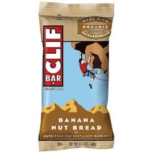  Banana Nut Bread Clif Bar   Case of 12 Health & Personal 