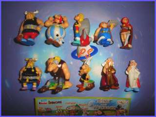 KINDER SURPRISE SET   ASTERIX AND THE VIKINGS   2007  