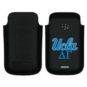  UCLA Delta Gamma on BlackBerry Leather Pocket Case  