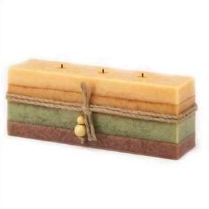 Golden Spice Brick Candle 