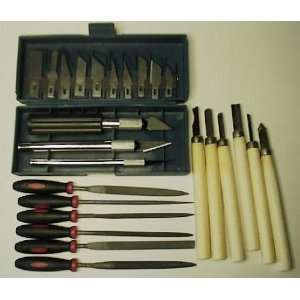  28 Piece Hobby Knife Tool Set