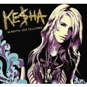  (11x12) Ke$ha Kesha 16 Month 2012 Music Calendar