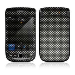  BlackBerry Torch 9800 Decal Skin   Carbon Fiber 