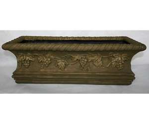 Fiberstone Grape Trough Planter Window /Flower Box 24L  