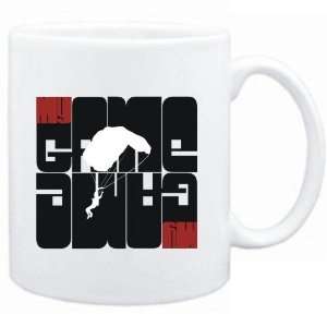 Mug White  My Game   Skydiving Silhouette  Sports  