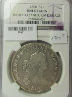 1800 Bust Dollar NGC F 0GWF make reasonable offer  