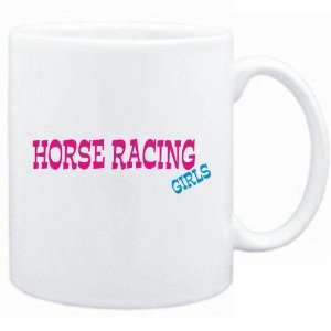  New  Horse Racing Girls  Mug Sports: Home & Kitchen