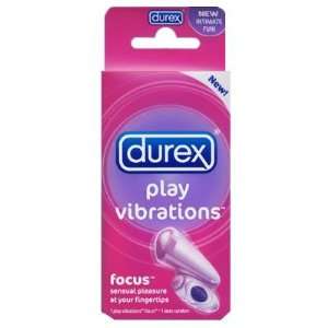  Durex Play Vibrations Focus Fingertip Massager: Health 
