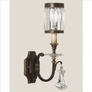   Eaton Place One Light Wall Sconce in Rustic Iron: Kitchen & Dining
