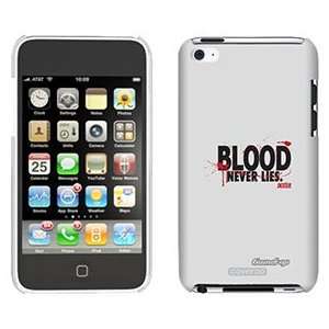  Dexter Blood Never Lies on iPod Touch 4 Gumdrop Air Shell 
