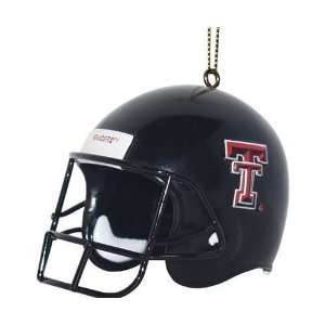  Texas Tech Red Raiders 3 Helmet Ornament: Sports 