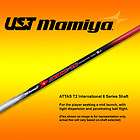 NEW UST MAMIYA ATTAS T2 6 SERIES WOOD SHAFT S FLEX