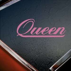  Queen Pink Decal Rock Band Car Truck Bumper Window Pink 